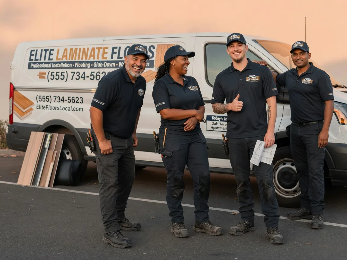 Laminate flooring installation company in Pittston, PA